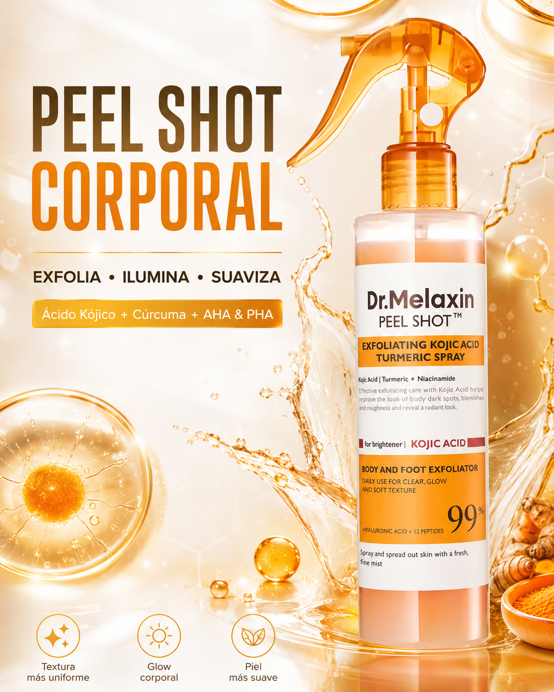 Dr. Melaxin – Kojic Acid Turmeric Spray