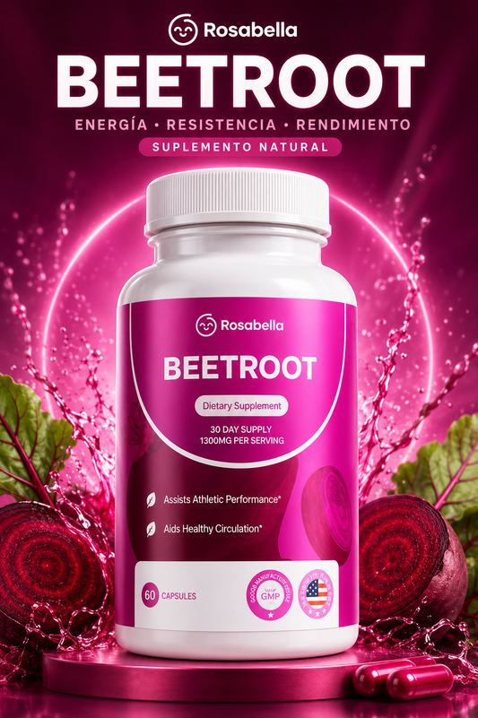 Rosabella – Beetroot Capsules (Remolacha)