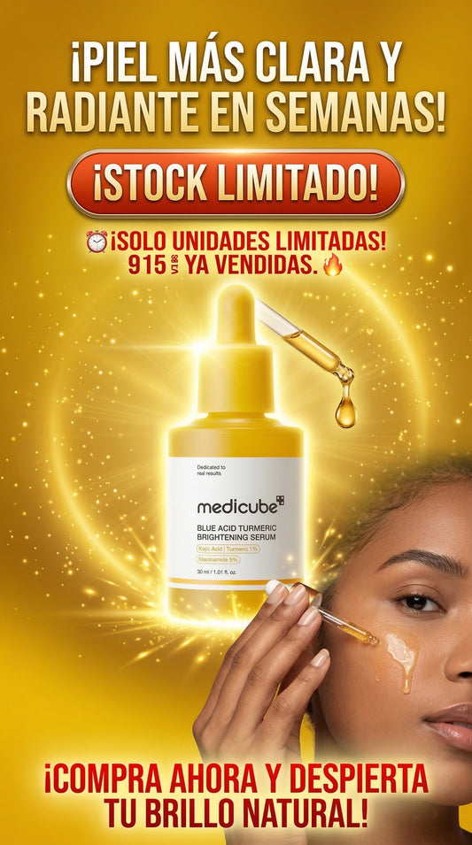 [MediCube] Glow Cúrcuma – Sérum Antimanchas
