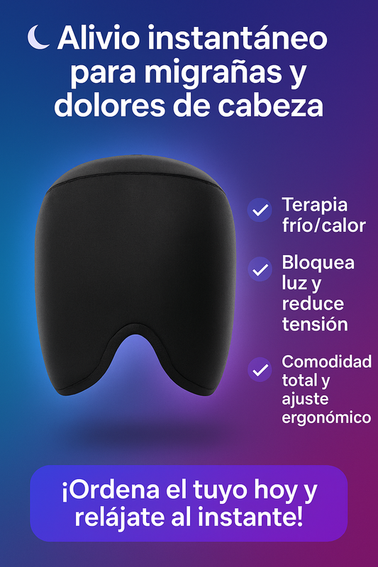 NeuroRelax – Gorro Terapéutico para Dolores de Cabeza y Migraña